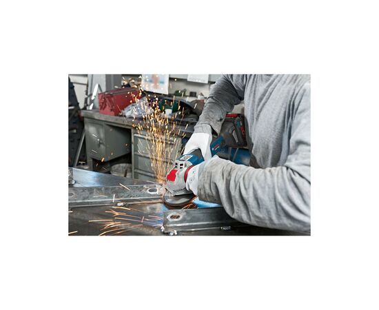 Шлифовальная машина Bosch 18V-10 Solo 125 мм, 18В, 9000об/мин, 0.89кг (без АКБ и ЗУ) (0.601.7B0.100), изображение 3 Шлифовальная машина Bosch 18V-10 Solo 125 мм, 18В, 9000об/мин, 0.89кг (без АКБ и ЗУ) (0.601.7B0.100), изображение 3