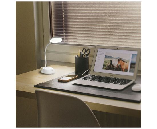 Настольная лампа TITANUM LED DC3 7W 3000-6500K USB серая (TLTF-022G), изображение 3 Настольная лампа TITANUM LED DC3 7W 3000-6500K USB серая (TLTF-022G), изображение 3