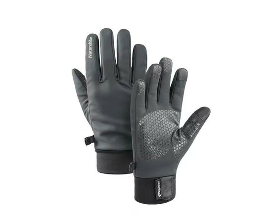 Водонепроницаемые перчатки Naturehike Вологозахисні NH19S005-T розмір М сірі (6927595750520)