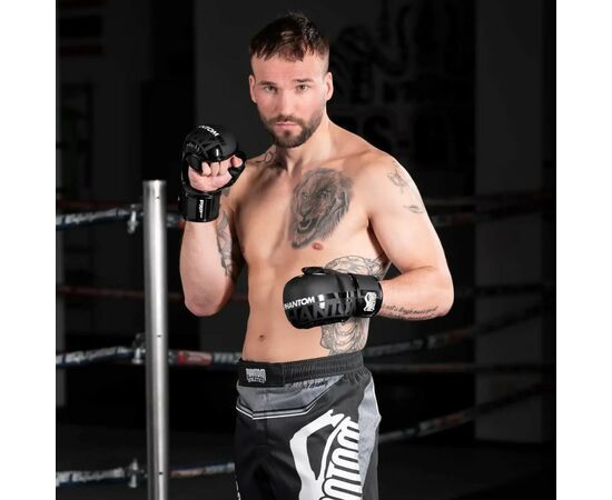 Перчатки для MMA Phantom Apex Sparring Black S/M (PHMMAG2021-SM), изображение 7 Перчатки для MMA Phantom Apex Sparring Black S/M (PHMMAG2021-SM), изображение 7