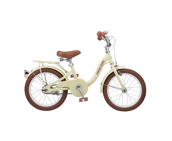 Детский велосипед Miqilong LS 16" бежевый (RBB-LS16-BEIGE), изображение 3 Детский велосипед Miqilong LS 16" бежевый (RBB-LS16-BEIGE), изображение 3