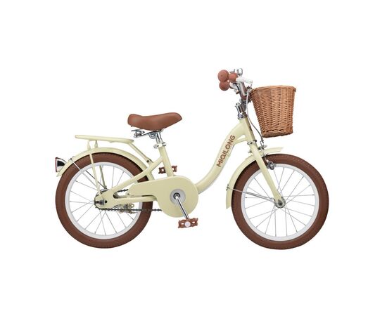 Детский велосипед Miqilong LS 16" бежевый (RBB-LS16-BEIGE), изображение 4 Детский велосипед Miqilong LS 16" бежевый (RBB-LS16-BEIGE), изображение 4