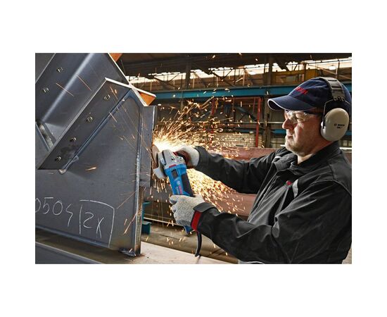 Шліфувальна машина Bosch GWS 19-125 CI 125 мм, 1900Вт, 11500об/хв, 2.5кг (0.601.79N.002), зображення 5 Шліфувальна машина Bosch GWS 19-125 CI 125 мм, 1900Вт, 11500об/хв, 2.5кг (0.601.79N.002), зображення 5