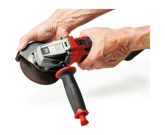 Шлифовальная машина Einhell TE-AG 18/115-2 Li - Solo PXC 18В, 115мм, 8500об/мин, 1.7кг (без АКБ и ЗУ) (4431166), изображение 5 Шлифовальная машина Einhell TE-AG 18/115-2 Li - Solo PXC 18В, 115мм, 8500об/мин, 1.7кг (без АКБ и ЗУ) (4431166), изображение 5