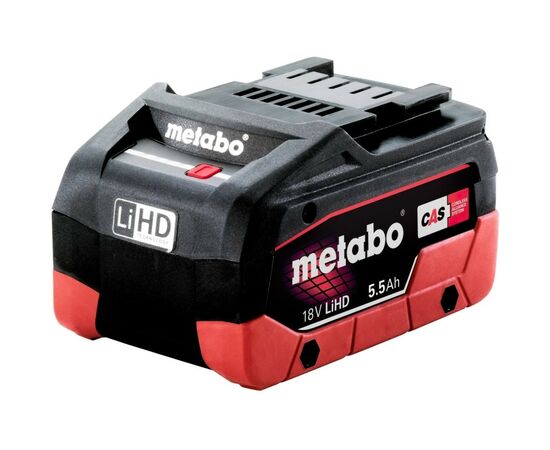 Шлифовальная машина Metabo WVB 18 LTX BL 15-125 Quick 125мм, 18В, 2х5.5Ah, 2500-10000об/мин, metaBOX 165L (601731660), изображение 4 Шлифовальная машина Metabo WVB 18 LTX BL 15-125 Quick 125мм, 18В, 2х5.5Ah, 2500-10000об/мин, metaBOX 165L (601731660), изображение 4