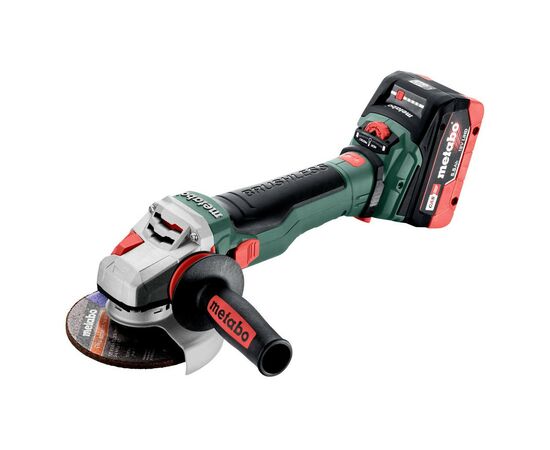 Шлифовальная машина Metabo WVB 18 LTX BL 15-125 Quick 125мм, 18В, 2х5.5Ah, 2500-10000об/мин, metaBOX 165L (601731660)
