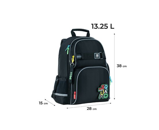 Рюкзак школьный Kite Education 702 SQUAD (K24-702M-3), изображение 2 Рюкзак школьный Kite Education 702 SQUAD (K24-702M-3), изображение 2