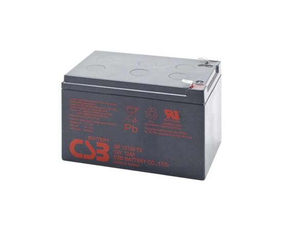 Батарея до ДБЖ CSB 12В 12 Аг (GP12120 F2)