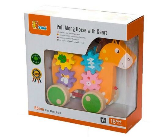 Каталка Viga Toys Коник (50976), зображення 2 Каталка Viga Toys Коник (50976), зображення 2