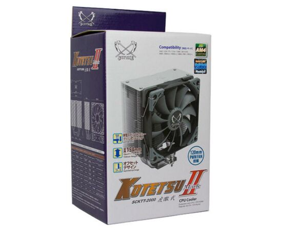 Кулер для процессора Scythe Kotetsu Mark II (SCKTT-2000), изображение 6 Кулер для процессора Scythe Kotetsu Mark II (SCKTT-2000), изображение 6