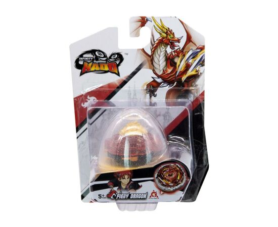 Волчок Auldey Infinity Nado V серия Nado Egg Fiery Dragon Огненный Дракон (YW634102)