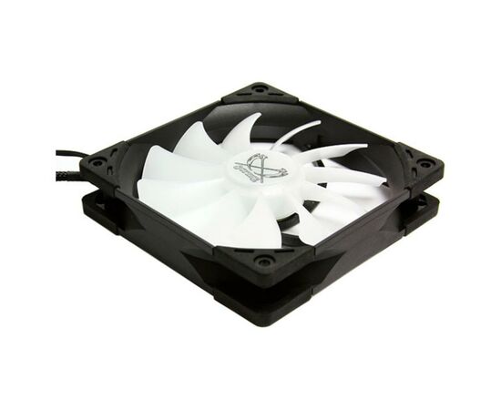 Кулер для корпуса Scythe Kaze Flex 120 mm RGB PWM (SU1225FD12HR-RNP), изображение 4 Кулер для корпуса Scythe Kaze Flex 120 mm RGB PWM (SU1225FD12HR-RNP), изображение 4