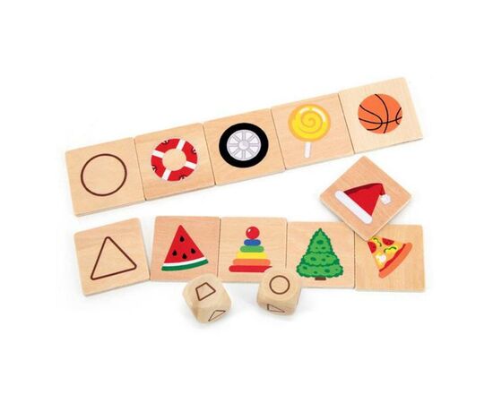 Развивающая игрушка Viga Toys Деревянный пазл-игра Изучаем формы (44506), изображение 3 Развивающая игрушка Viga Toys Деревянный пазл-игра Изучаем формы (44506), изображение 3