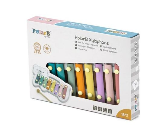 Развивающая игрушка Viga Toys PolarB Ксилофон-мишка (44026), изображение 2 Развивающая игрушка Viga Toys PolarB Ксилофон-мишка (44026), изображение 2