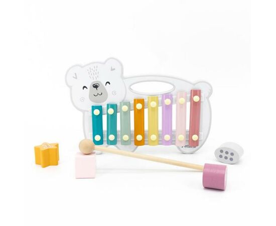 Развивающая игрушка Viga Toys PolarB Ксилофон-мишка (44026), изображение 3 Развивающая игрушка Viga Toys PolarB Ксилофон-мишка (44026), изображение 3