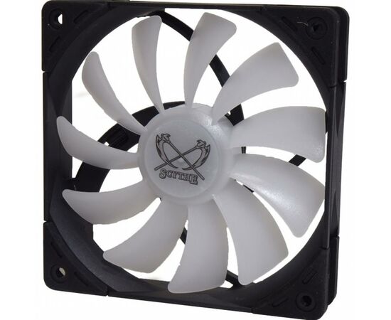 Кулер для корпуса Scythe Kaze Flex 120 mm ARGB PWM (KF1225FD12AR-P), изображение 2 Кулер для корпуса Scythe Kaze Flex 120 mm ARGB PWM (KF1225FD12AR-P), изображение 2