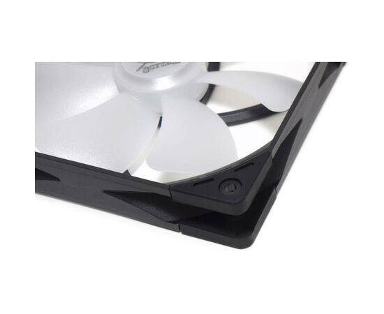 Кулер для корпуса Scythe Kaze Flex 140 mm Square RGB PWM (KF1425FD12SR-P), изображение 5 Кулер для корпуса Scythe Kaze Flex 140 mm Square RGB PWM (KF1425FD12SR-P), изображение 5