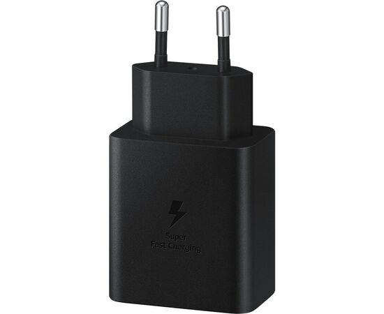 Зарядний пристрій Samsung 45W Compact Power Adapter (w C to C Cable) Black (EP-T4510XBEGEU), зображення 2 Зарядний пристрій Samsung 45W Compact Power Adapter (w C to C Cable) Black (EP-T4510XBEGEU), зображення 2