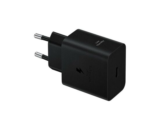 Зарядное устройство Samsung 45W Compact Power Adapter (w C to C Cable) Black (EP-T4511XBEGEU), изображение 2 Зарядное устройство Samsung 45W Compact Power Adapter (w C to C Cable) Black (EP-T4511XBEGEU), изображение 2