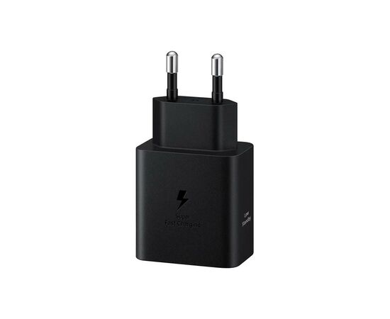 Зарядное устройство Samsung 45W Compact Power Adapter (w C to C Cable) Black (EP-T4511XBEGEU), изображение 3 Зарядное устройство Samsung 45W Compact Power Adapter (w C to C Cable) Black (EP-T4511XBEGEU), изображение 3