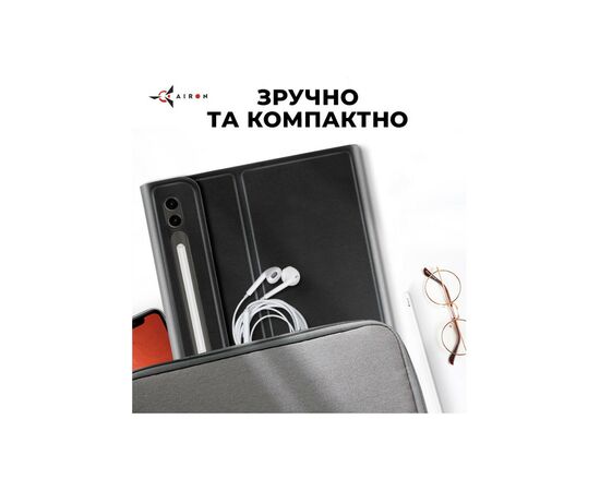 Чехол для планшета AirOn Premium Samsung Galaxy Tab S9 Plus 12.4'' 2023 + Bluetooth Keyboard (4822352781116), изображение 8 Чехол для планшета AirOn Premium Samsung Galaxy Tab S9 Plus 12.4'' 2023 + Bluetooth Keyboard (4822352781116), изображение 8