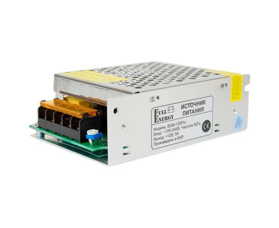 Блок питания для систем видеонаблюдения Full Energy BGM-125Pro, изображение 2 Блок питания для систем видеонаблюдения Full Energy BGM-125Pro, изображение 2