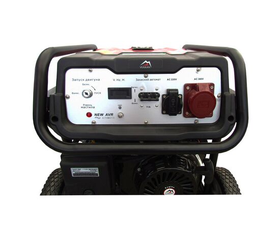 Генератор Vulkan SC8000TE 3ф 6,5kW эл.старт, 25л, колеса, 1ф-2,3kW (SC8000TE-II), изображение 3 Генератор Vulkan SC8000TE 3ф 6,5kW эл.старт, 25л, колеса, 1ф-2,3kW (SC8000TE-II), изображение 3
