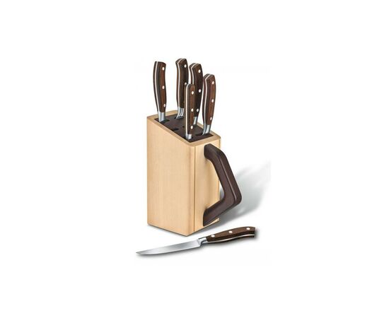 Набор ножей Victorinox Grand Maitre Wood Cutlery Block (7.7240.6), изображение 2 Набор ножей Victorinox Grand Maitre Wood Cutlery Block (7.7240.6), изображение 2