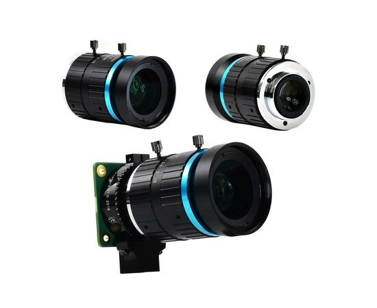 Объектив Waveshare 16mm Telephoto Lens for Pi Camera Module (18040), изображение 2 Объектив Waveshare 16mm Telephoto Lens for Pi Camera Module (18040), изображение 2