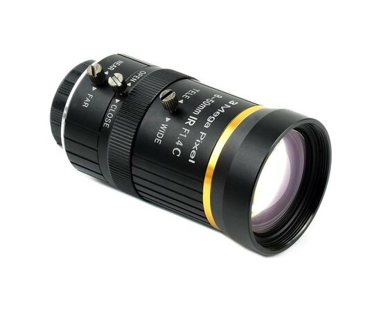 Объектив Waveshare 8-50mm Zoom Lens for Pi Camera Module (18245), изображение 2 Объектив Waveshare 8-50mm Zoom Lens for Pi Camera Module (18245), изображение 2