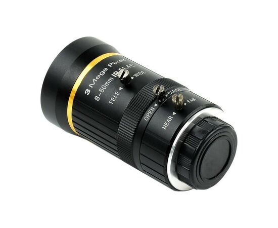 Объектив Waveshare 8-50mm Zoom Lens for Pi Camera Module (18245), изображение 3 Объектив Waveshare 8-50mm Zoom Lens for Pi Camera Module (18245), изображение 3