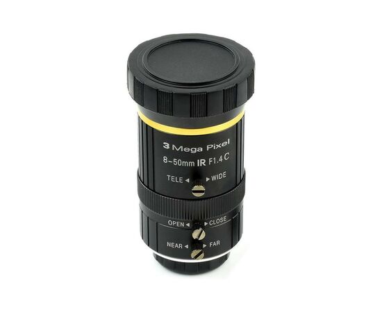 Объектив Waveshare 8-50mm Zoom Lens for Pi Camera Module (18245), изображение 4 Объектив Waveshare 8-50mm Zoom Lens for Pi Camera Module (18245), изображение 4