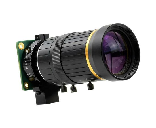 Объектив Waveshare 8-50mm Zoom Lens for Pi Camera Module (18245), изображение 6 Объектив Waveshare 8-50mm Zoom Lens for Pi Camera Module (18245), изображение 6