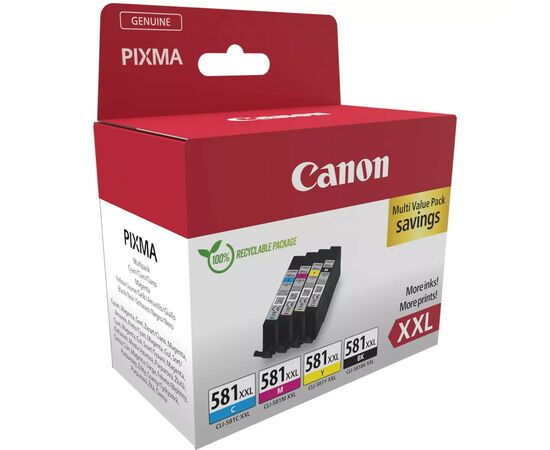 Картридж Canon CLI-581XXL BK,C,M,Y (1998C007)