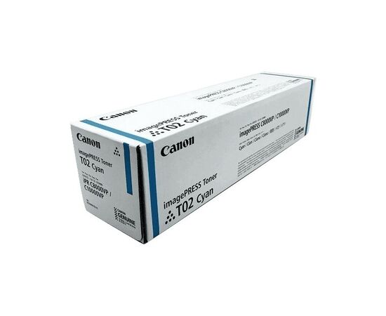 Тонер-картридж Canon T02 для iPRC10000/8000VP cyan (8530B001)