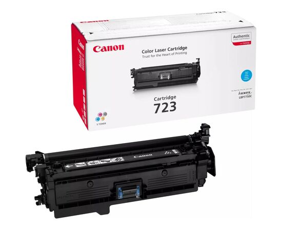 Картридж Canon 723 для LBP7750/LBP7750Cdn cyan (2643B002), изображение 3 Картридж Canon 723 для LBP7750/LBP7750Cdn cyan (2643B002), изображение 3