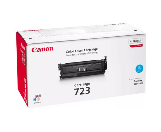 Картридж Canon 723 для LBP7750/LBP7750Cdn cyan (2643B002)