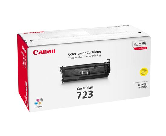 Картридж Canon 723 для LBP7750/LBP7750Cdn yellow (2641B002)