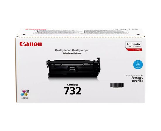 Картридж Canon 732 C для LBP7780 cyan (6262B002), изображение 2 Картридж Canon 732 C для LBP7780 cyan (6262B002), изображение 2