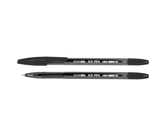 Ручка кулькова Economix ICE PEN 0,5 мм , чорний (E10186-01)