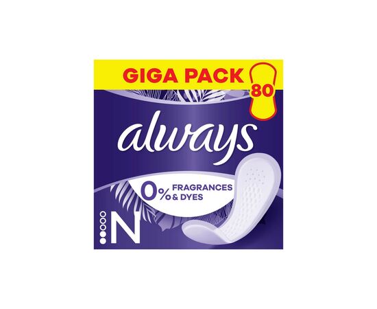 Ежедневные прокладки Always Daily Fresh Normal Без запаха 80 шт. (8700216461719)
