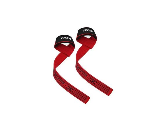 Кистевые лямки RDX S4 Gym Cotton Gel Straps Red Plus (WAC-S4R+), изображение 2 Кистевые лямки RDX S4 Gym Cotton Gel Straps Red Plus (WAC-S4R+), изображение 2