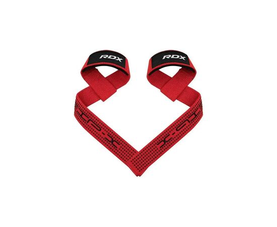 Кистевые лямки RDX S4 Gym Cotton Gel Straps Red Plus (WAC-S4R+), изображение 3 Кистевые лямки RDX S4 Gym Cotton Gel Straps Red Plus (WAC-S4R+), изображение 3