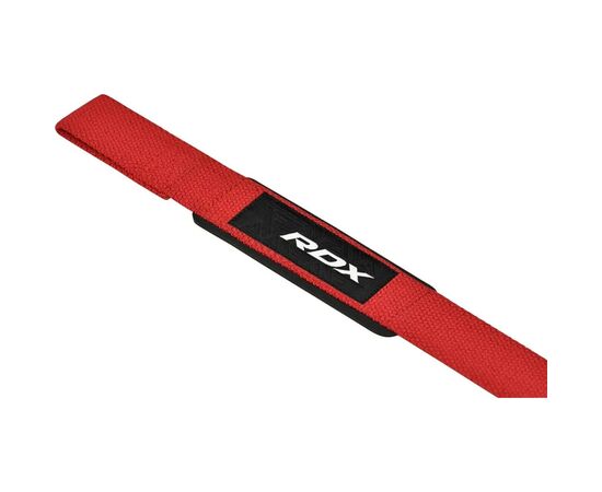 Кистевые лямки RDX S4 Gym Cotton Gel Straps Red Plus (WAC-S4R+), изображение 4 Кистевые лямки RDX S4 Gym Cotton Gel Straps Red Plus (WAC-S4R+), изображение 4