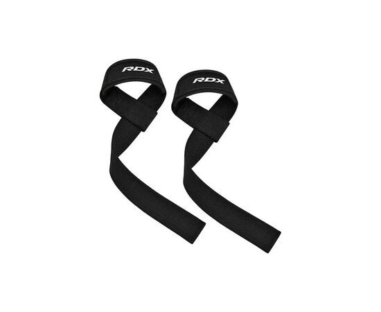 Кистевые лямки RDX W1 Gym Single Strap Black Plus (WAN-W1B+), изображение 2 Кистевые лямки RDX W1 Gym Single Strap Black Plus (WAN-W1B+), изображение 2