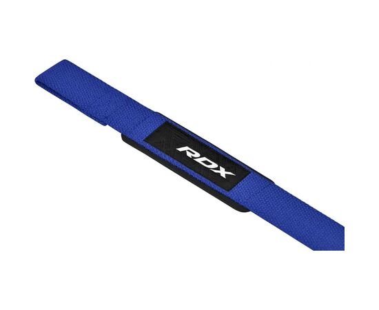 Кистевые лямки RDX W1 Gym Single Strap Blue Plus (WAN-W1U+), изображение 3 Кистевые лямки RDX W1 Gym Single Strap Blue Plus (WAN-W1U+), изображение 3