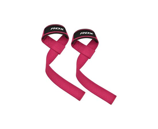 Кистевые лямки RDX W1 Gym Single Strap Pink Plus (WAN-W1P+), изображение 2 Кистевые лямки RDX W1 Gym Single Strap Pink Plus (WAN-W1P+), изображение 2