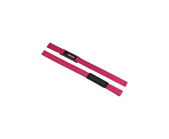 Кистевые лямки RDX W1 Gym Single Strap Pink Plus (WAN-W1P+), изображение 3 Кистевые лямки RDX W1 Gym Single Strap Pink Plus (WAN-W1P+), изображение 3