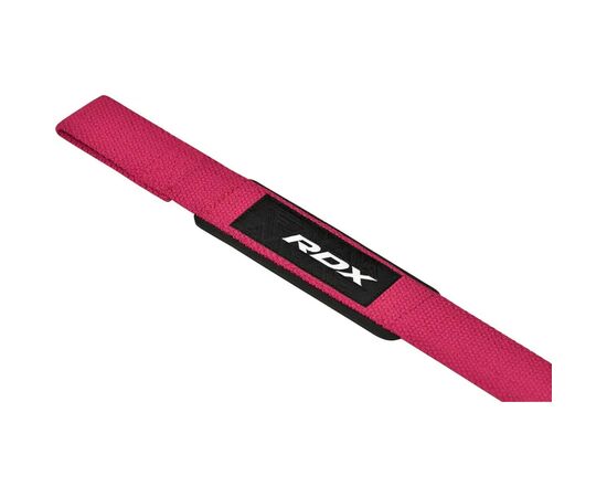 Кистевые лямки RDX W1 Gym Single Strap Pink Plus (WAN-W1P+), изображение 4 Кистевые лямки RDX W1 Gym Single Strap Pink Plus (WAN-W1P+), изображение 4