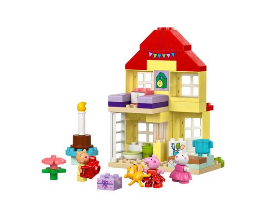 Конструктор LEGO DUPLO Peppa Pig Праздничный дом Пеппы Праздничный дом Пеппы (10433), изображение 2 Конструктор LEGO DUPLO Peppa Pig Праздничный дом Пеппы Праздничный дом Пеппы (10433), изображение 2